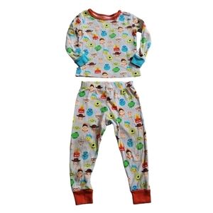 Disney Baby 18-24 Months Pixar Character Pajama Long Sleeve Pants Set